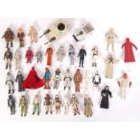 LARGE COLLECTION OF VINTAGE KENNER / PALITOY STAR WARS ACTION FIGURES