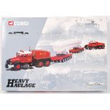 CORGI HEAVY HAULAGE BOXED DIECAST MODEL SET