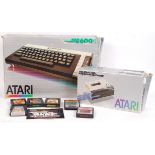 VINTAGE ATARI GAMES CONSOLE & RELATED ITEMS