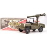 RARE CHERILEA ACTION MAN COMBAT JEEP WITH BAZOOKA