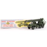 DINKY SUPERTOYS DIECAST MODEL MILITARY MISSILE VEH