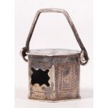 BEAUTIFUL 19TH CENTURY FRENCH SILVER DOLLS HOUSE BRAZIER