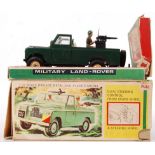 VINTAGE BRITAINS MILITARY LAND ROVER DIECAST MODEL
