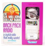 RARE KENNER SIX MILLION DOLLAR MAN BACK PACK RADIO