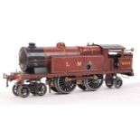 VINTAGE HORNBY 0 GAUGE CLOCKWORK LMS LOCOMOTIVE