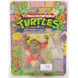 TEENAGE MUTANT NINJA TURTLES CARDED ACTION FIGURE