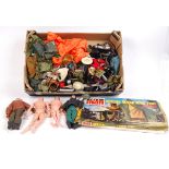ASSORTED VINTAGE PALITOY ACTION MAN FIGURES & ACCESSORIES