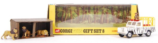 RARE CORGI TOYS GIFT SET ' LIONS OF LONGLEAT ' DIE