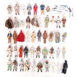 COLLECTION ASSORTED VINTAGE PALITOY / KENNER STAR WARS ACTION FIGURES