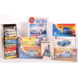 ASSORTED VINTAGE MODEL KITS - AIRFIX, POLISTIL, ET