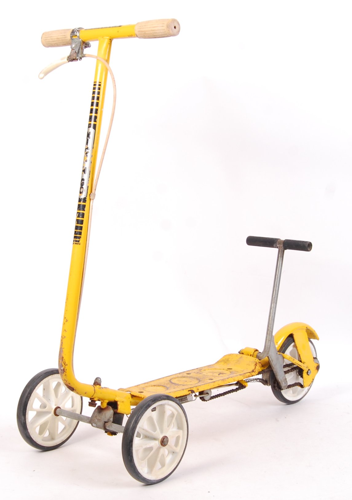 RARE HONDA KICK 'N GO 1970'S YELLOW SCOOTER