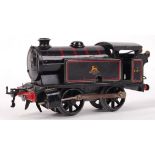 VINTAGE HORNBY 0 GAUGE CLOCKWORK LOCOMOTIVE