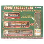 CORGI EDDIE STOBART DIECAST MODEL TRUCK SET