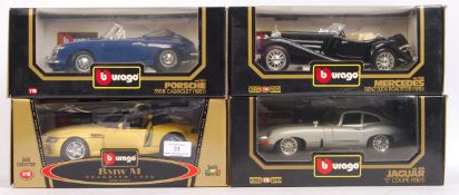 BURAGO 1:18 PRECISION DIECAST MODELS SPORTS CARS