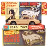 RARE CORGI JAMES BOND ASTON MARTIN DB5 DIECAST MODEL