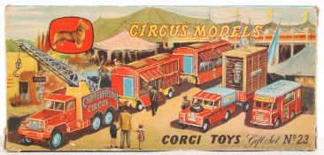 RARE CORGI MAJOR TOYS CHIPPERFIELDS CIRCUS GIFT SE