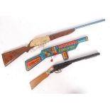 COLLECTION OF VINTAGE CORK / CAP GUNS - COWBOY & WESTERN ETC