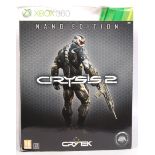 RARE XBOX 360 GAMES CONSOLE ' CRYSIS 2 ' NANO EDIT