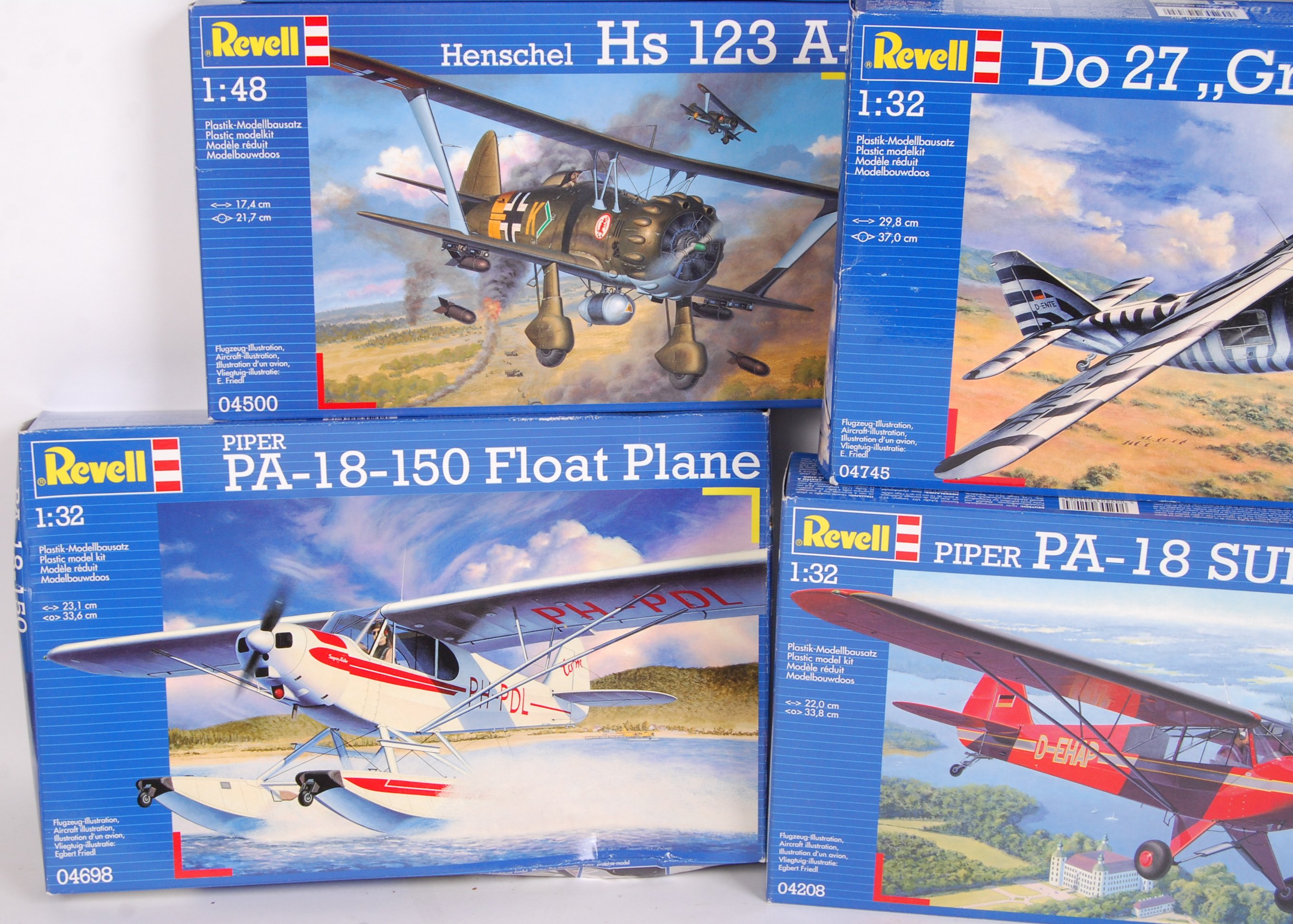 ASSORTED REVELL AIRCRAFT PLASTIC MODEL KITS - Image 2 of 4