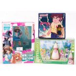 JAPANESE ANIME BOXED ACTION FIGURE SETS