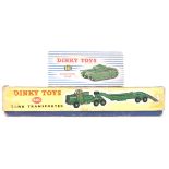 DINKY TOYS DIECAST MODEL MILITARY VEHICLES