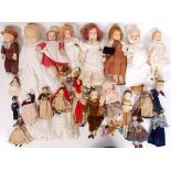 ASSORTED ANTIQUE & VINTAGE DOLLS