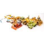 ASSORTED VINTAGE CONSTRUCTION RELATED DIECAST MODELS
