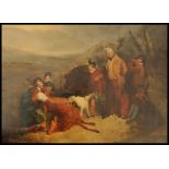 A follower of Sir Edwin Henry Landseer (1802-1873) A 19th Century English School oil on canvas