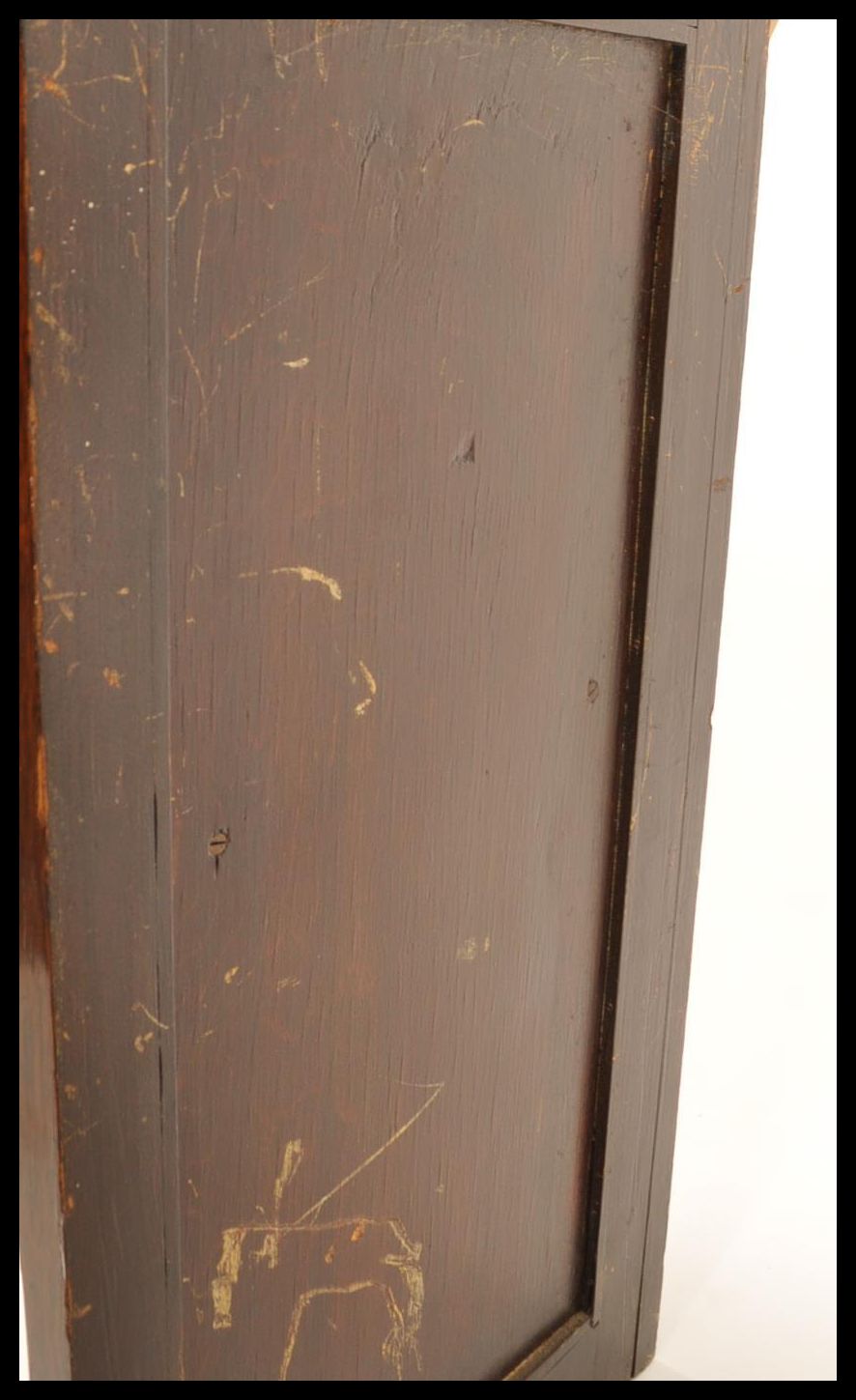 A 19th century rosewood marquetry and bone inlaid hanging corner cabinet. The door with stunning - Image 6 of 8