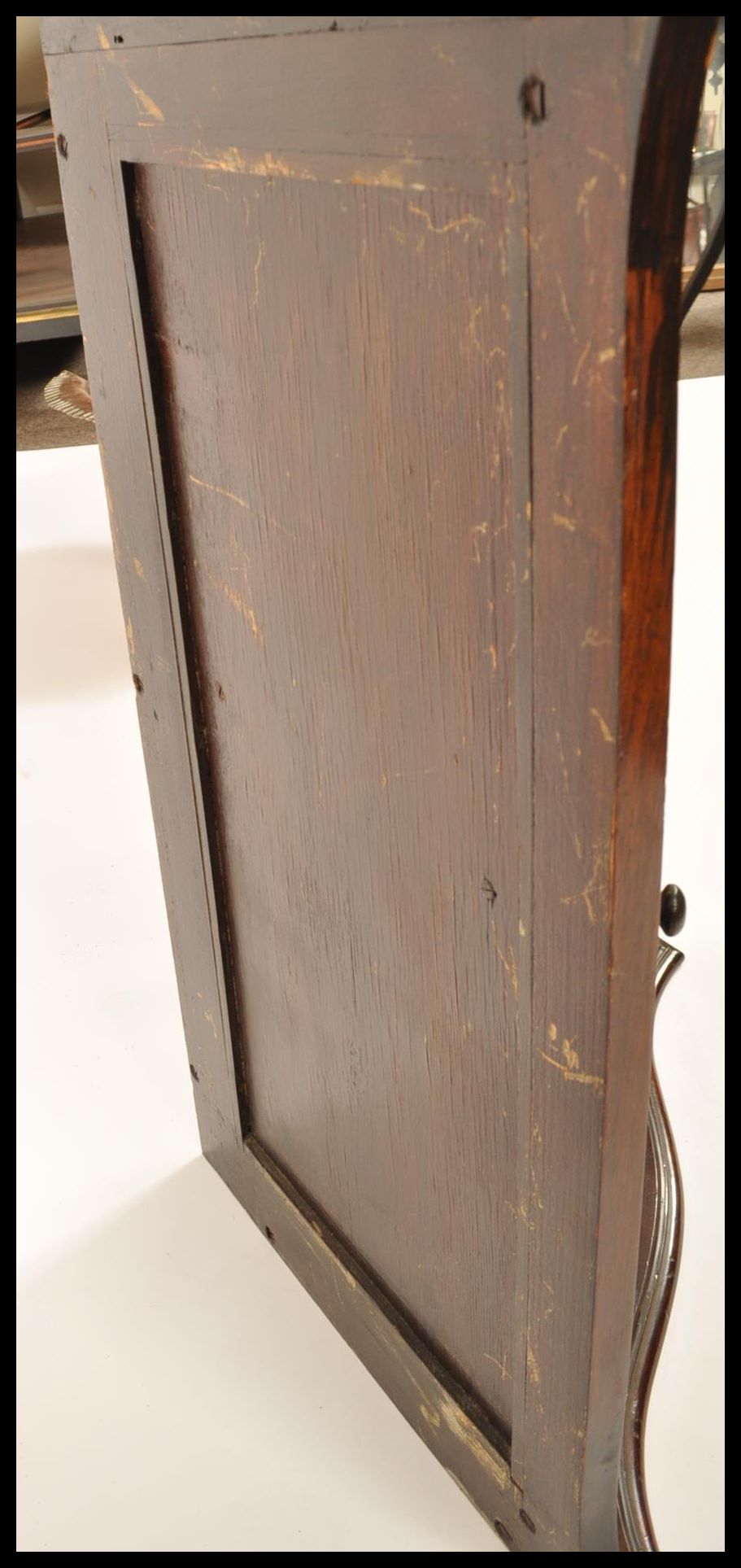 A 19th century rosewood marquetry and bone inlaid hanging corner cabinet. The door with stunning - Image 7 of 8