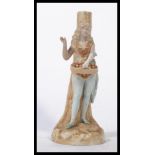 A 19th century Ernst Bohne figural spill vase depi