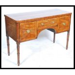 A 19th century Gerogian mahogany inlaid sideboard