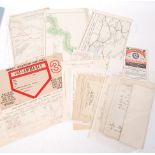 A collection of historical railway ephemera to inc