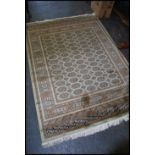 A large Iranian / Persian Bokhara carpet - rug hav