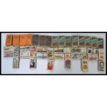 A collection of cigarette cards dating from the ea