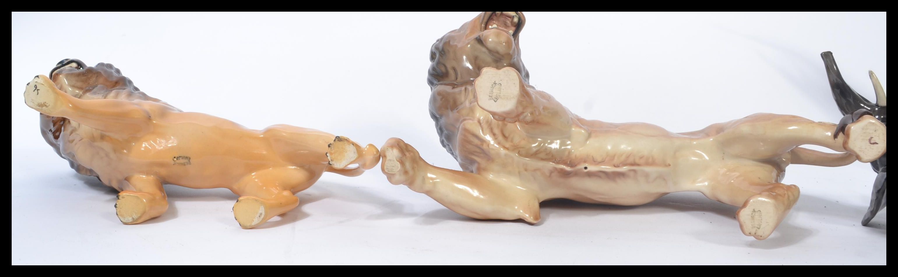 A group of four Beswick ceramic figurines to inclu - Image 6 of 7