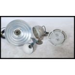 A collection of vintage 20th century Industrial wall lights / spot  lights all of different