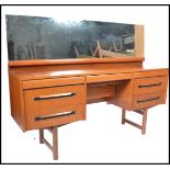 EON - Elliotts of Newbury - A 1970's teak wood dressing table in the manner of Mogens Kolo. The teak