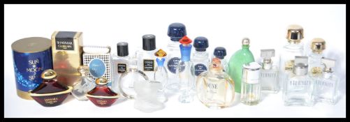 A collection of vintage 20th century perfume shop