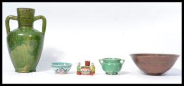 A group of Chinese ceramics and pottery to include