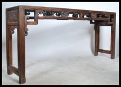 A middle Qing dynasty 19th century antique large  Chinese alter / side table from the Shanxi