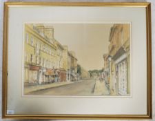 Colin Newman. A Framed and glazed watercolour pain
