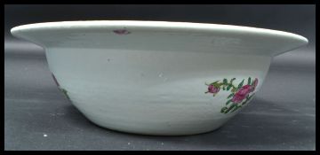 A 19th century Chinese Cantonese famille rose bowl