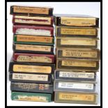 A collection of 8 - Track cassette tapes all pertaining to The Beatles  to include Sgt Peppers, With