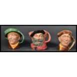 A group of three Royal Doulton Character jugs to i