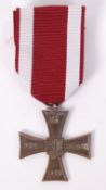 POLISH CROSS OF VALOR 1920 MEDAL