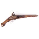 ANTIQUE 19TH CENTURY FLINTLOCK PISTOL