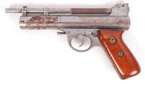 RARE EARLY WEBLEY & SCOTT MARK 1 AIR PISTOL