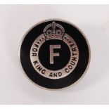 BRITISH UNION OF FASCISTS BADGE