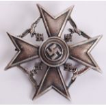 BELIEVED REPRODUCTION SPANISH CIVIL WAR CROSS